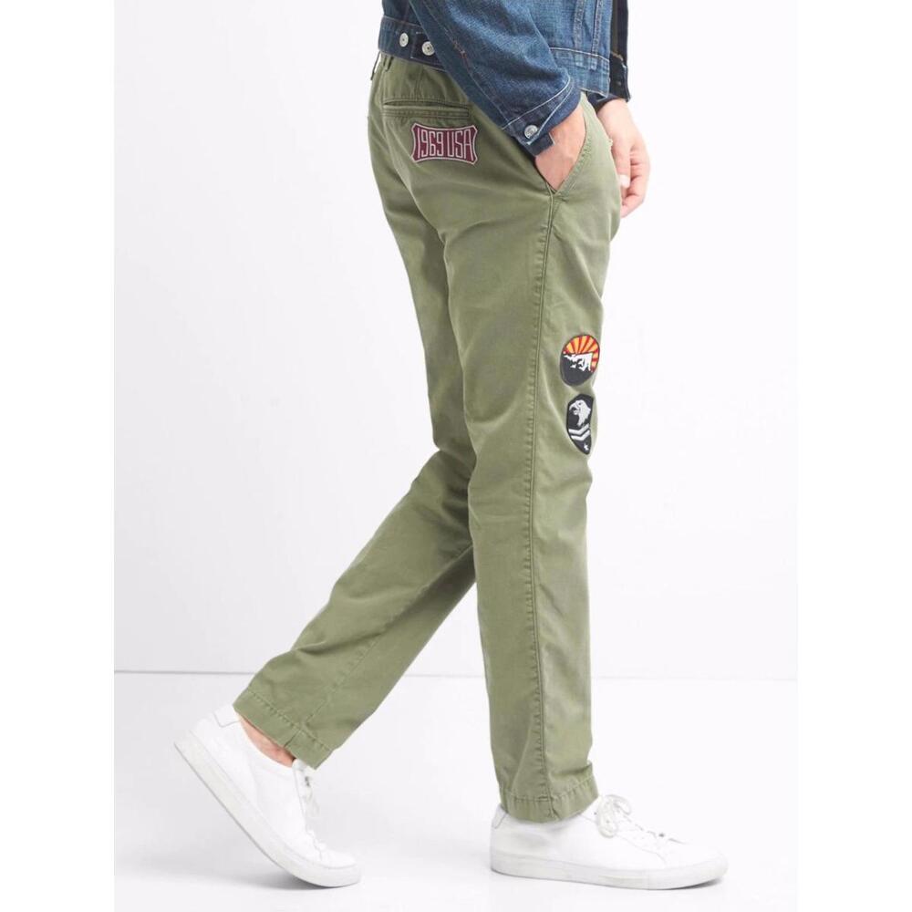 Vintage GAP Desert Catcus‎ Slim Pants - 28 X 30